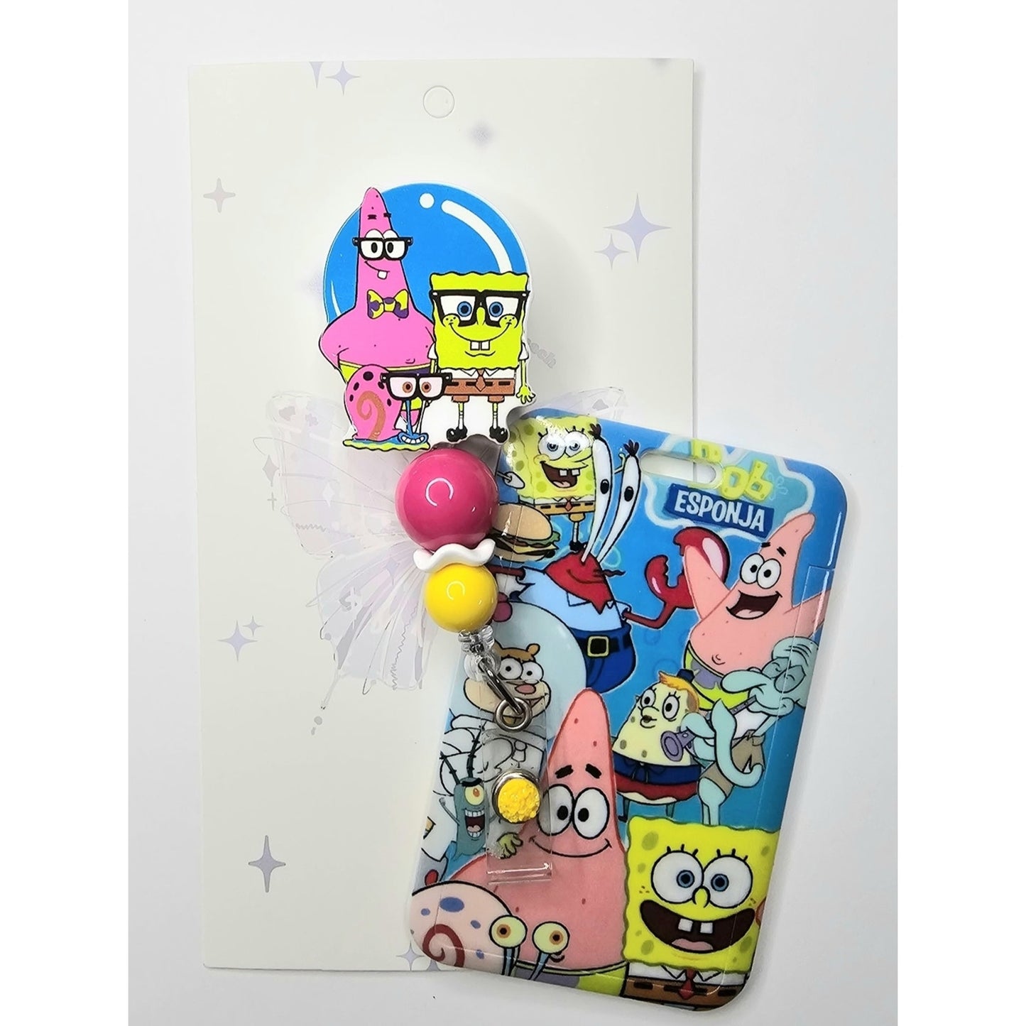 SpongeBob Squarepants Badge Reel & ID Holder