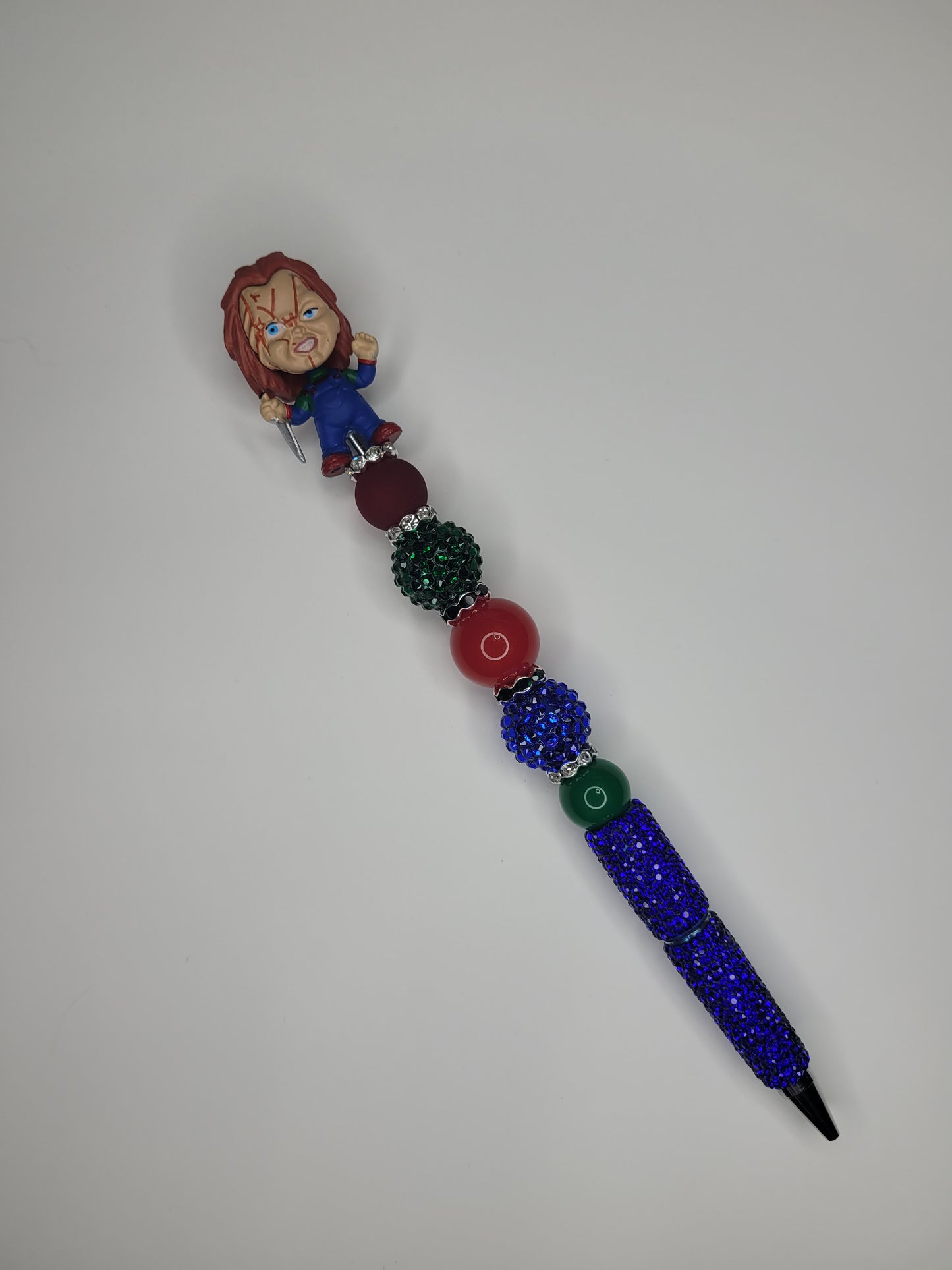 Horror Themed Chucky Beaded Pen