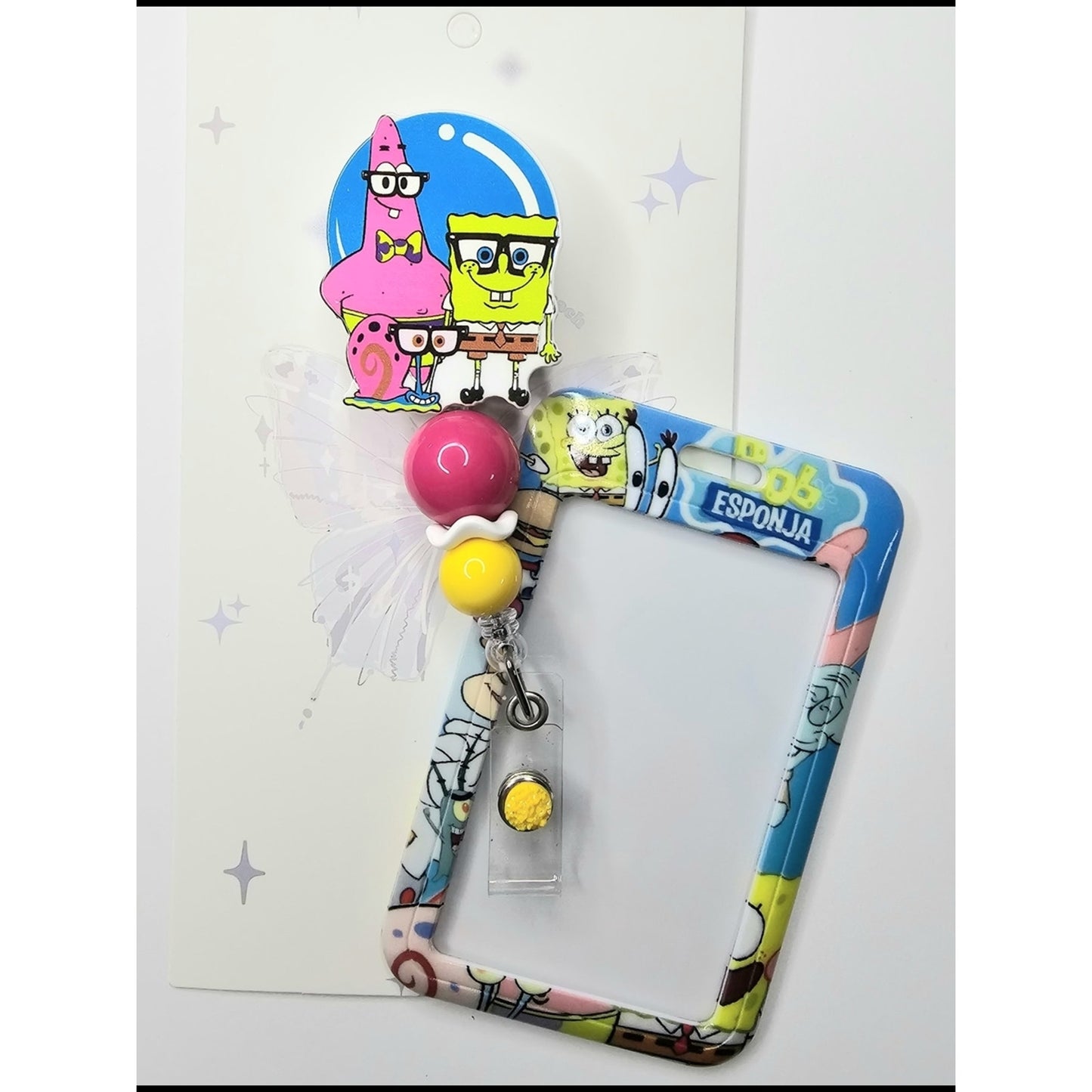 SpongeBob Squarepants Badge Reel & ID Holder