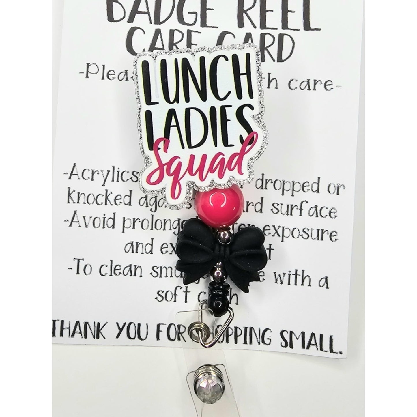 Lunch Ladies Squad Badge Reel