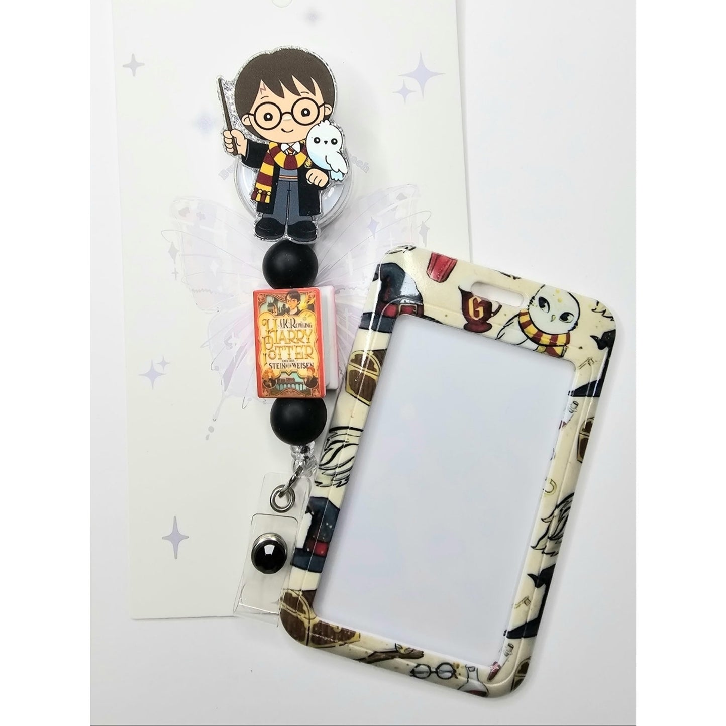 Harry Potter Themed Badge Reel & ID Holder